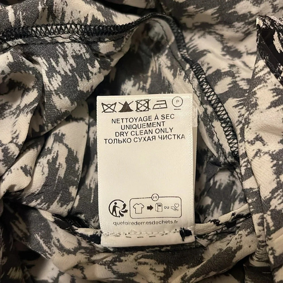 Isabel Marant Dress Women’s Small Dulce Floral-Printed Knot-Detailed Mini Dress - Picture 9 of 12